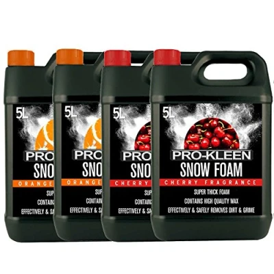 Image of 20L of Pro Kleen Cherry &amp; Orange Snow Foam with Wax Super Thick Non Caustic Extremely Powerful Easy To Use