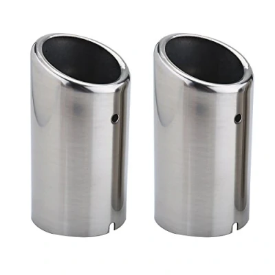 Image of Embout Echappement Inox Scirocco Exhaust Tail Pipes,Car Pipes Muffler Tips Replacement for 325i 328i