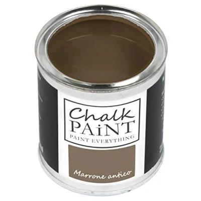 Image of Chalk Paint Everything® Marrone Antico (Antique Brown) 250 ml Water Based for Shabby Chic Furniture, Décor, and Upcycling Projects Non Toxic, Easy to Apply