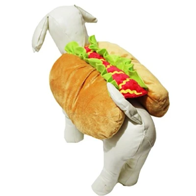 Image of Petitebelle Hotdog Puppy Dog Costume (Small)
