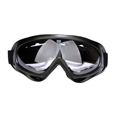 Image of Amagogo Snow Sports Ski Goggles Dustproof Windproof Anti Fog Snowboard Glasses Outdoor, Clear