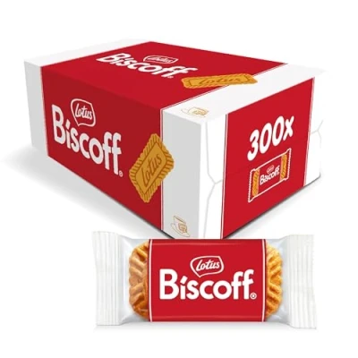 Image of Biscoff Original Caramelised Single Biscuits (Pack of 300 catering size)