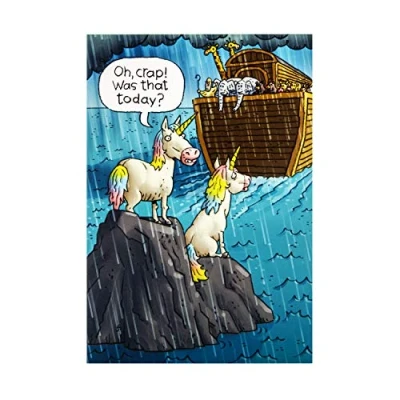 Image of Hallmark Birthday Humour Card from The Studio Cartoon Style Design