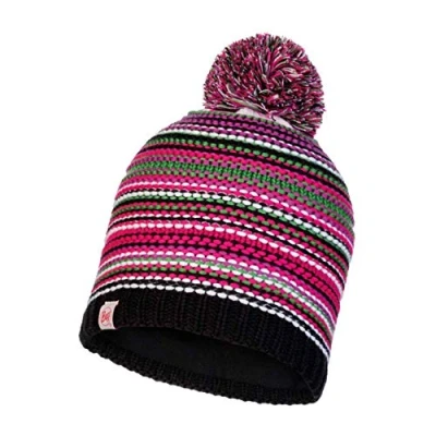 Image of Buff Unisex Adult 113533.555.10.00 JR Knitted &amp; Polar Hat Amity Multi One Size