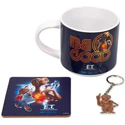 Image of Fizz Creations ET, the extra terrestrial Be Good mug, coaster and keychain set