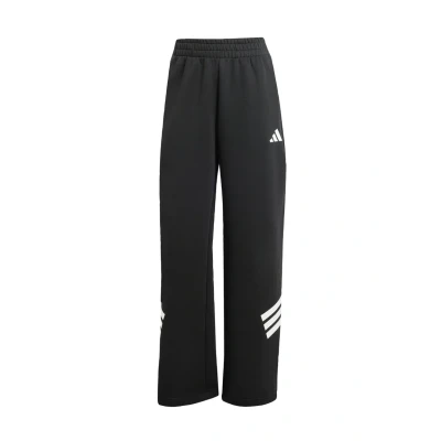 Image of adidas Women&#039;s Future Icons Three Stripes Open Hem Pant 2XS Black