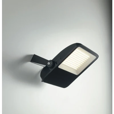 Image of TAURUS Outdoor LED Flood Light Black, IP65 12000lm 6500K 31.5x27.2x6cm