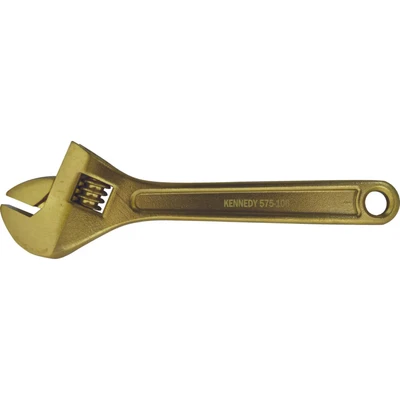 Image of Kennedy 150mm Spark Resistant Adjustable Wrench Al Br