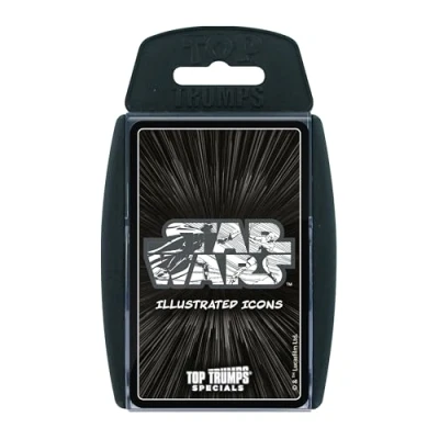 Image of Top Trumps Star Wars Specials Illustrated Icons Educational game for 2 Plus players Gift and Toys Ages 6