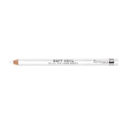 Image of RIMMEL SOFT KOHL INTENSE AND SMOKEY KAJAL EYELINER PENCIL #071 PURE WHITE