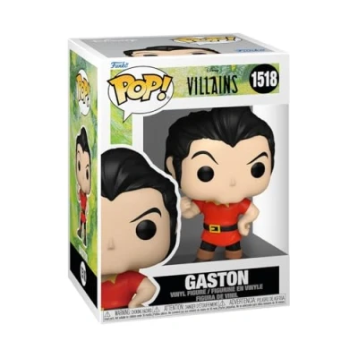 Image of Funko Pop! Disney: Villains Gaston Disney Collectable Vinyl Figure Gift Idea Official Merchandise Toys for Kids &amp; Adults Movies Fans Model Collectors and Display