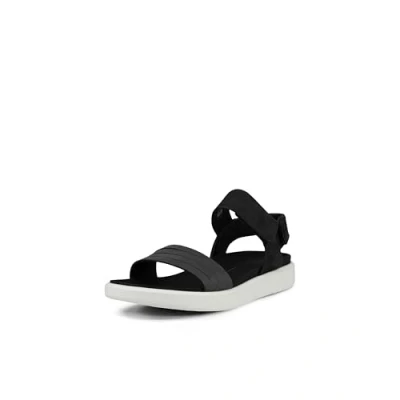 Image of ECCO Flowtw, Ankle Strap Sandals Women’s, Black (Black/Black 51052), 8.5 UK EU