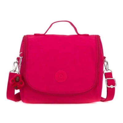 Image of Kipling NEW KICHIROU Large lunchbox, Pouches, Cases, True Pink (Pink)