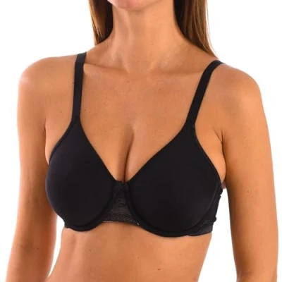 Image of Selene Women&#039;s Giovana Non Padded Wired Bra, Black (Negro), 42 (Size: C.110)