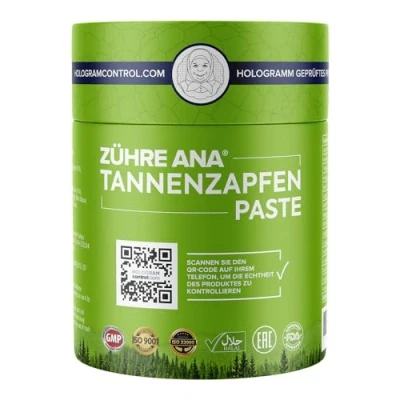 Image of Zühre Ana Pine Cone Paste Provides Natural Respiratory Support with Vitamins, Cleans The Tract and Strengthens Immune System, Ideal for Adults During Winter Months epidemics.
