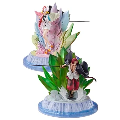 Image of TAMASHII NATIONS Bandai Figuarts Zero One Piece Shanks &amp; Uta Extra Battle