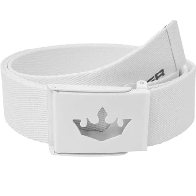 Image of Meister Web Player Golf Belt Adjustable &amp; Reversible, White, Fits Waist up to 42&quot; (107cm)