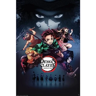 Image of GB eye Demon Slayer Group 61 x 91.5cm Maxi Poster