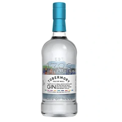 Image of Tobermory Hebridean Gin, 70cl, Craft Scottish Gin