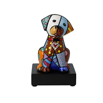Image of Goebel Baby Blue Pop Art Romero Britto Figure