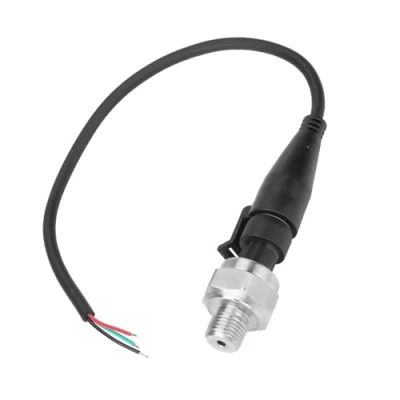 Image of G1/4&quot; Pressure Transducer Sensor, DC 5V Stainless Steel Sensor for Water Air Gas Fuel Oil Diesel(0 80PSI)