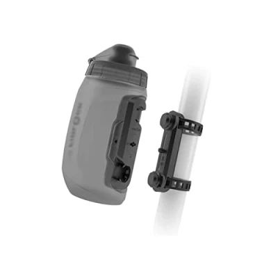 Image of Fidlock Twist Trinkflasche 450ml Fahrrad Uni Base Rahmen Halterung Wasserflasche Befestigung, 09626TBL