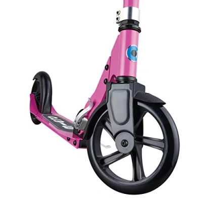 Image of Micro Scooters Cruiser Children&#039;s Scooter Handlebar Adjustable Lightweight Foldable 6 12yrs Boys &amp; Girls Pink