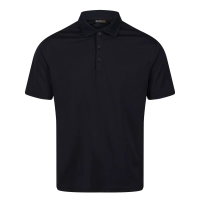 Image of Regatta Mens Pro Moisture Wicking Polo Shirt (Navy) Size Small