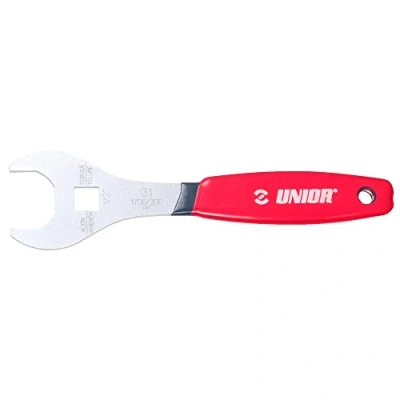 Image of Unior Flat Wrench for Suspension Service: Red