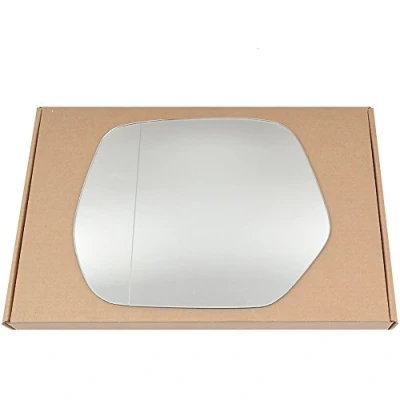 Image of Less4spares Wing Mirror Glass Left Compatible with Honda CRV 2007 2018 STICK ON Passenger Near Side Blind Spot
