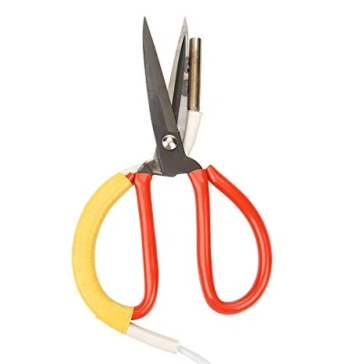 Image of Temperature Scale Pratical Scissor, Electric Heating Tailor Scissors, Heated Scissors Scissor Cutting Machine for Fabric