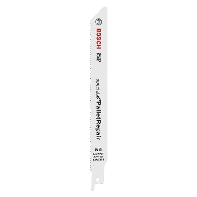 Image of Bosch Professional 5 pieces sabre saw Blade S 1125 VFR Special for Pallet Repair (Length 225 mm, accessories)