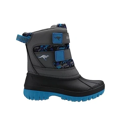 Image of KangaROOS Men&#039;s K Bennet V Snow Boot, Steel Grey Sky, 6 UK