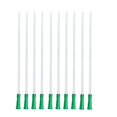 Image of 10 Pack Enema Nozzle Tips, 12.2&quot; Long, 12FR (4mm), Home Colonic Irrigation kit, Coffee Flushing Supplies Colon Tube, Flexible Silicone Comfort Head—Green