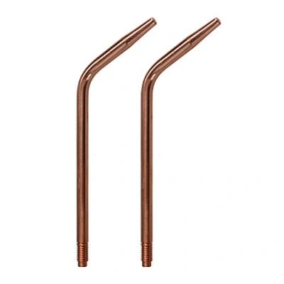 Image of Lightweight Swaged Welding Brazing Nozzle No.5 Tip 2.6mm Oxygen Acetylene 2pk