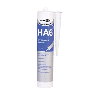 Image of 10x Bond It White HA6 RTV Silicone Sealant Marine Aquarium Safe Water Fish Tank