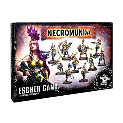 Image of GAMES WORKSHOP 99120599004 &quot;Necromunda Escher Gang Miniature