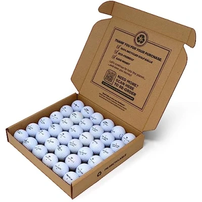 Image of Second Chance 36 Top Flite Mix Grade A Lake Golf Balls, White
