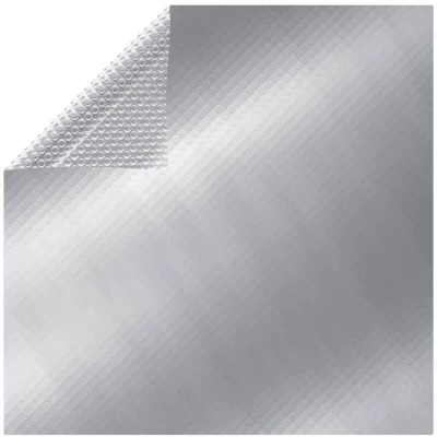 Image of vidaXL Pool Cover Silver 488x244 cm PE
