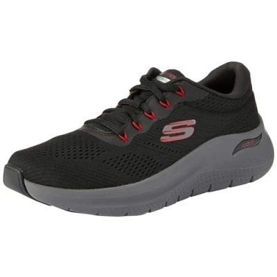 Image of Skechers Arch FIT 2.0 Sport Mens, Black Mesh/Synthetic, 11 UK