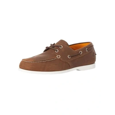 Image of Timberland Men&#039;s TB0A29YG9311 Cedar Bay 2 Eye Boat Shoe Shoes, Dk Brown Full Grain, 6.5 UK