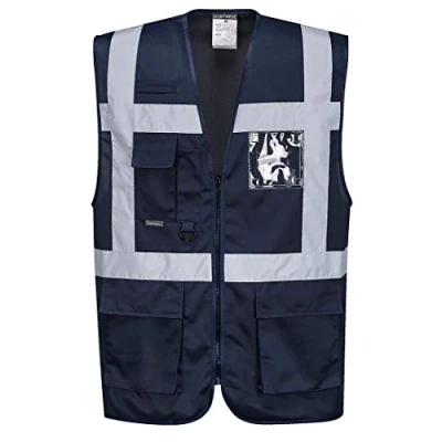 Image of Portwest Iona Executive Vest, Size: L, Colour: Navy, F476NARL