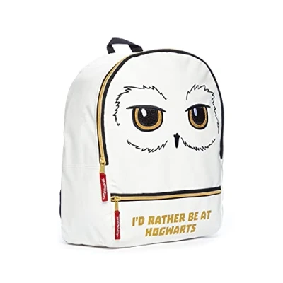 Image of Harry Potter Luxury Hedwig Fashion Backpack White