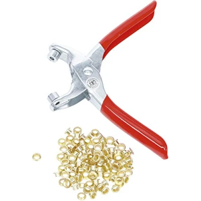Image of BGS Diy 75830 Eyelet Pliers with 100 Round Eyelets 4.5 mm