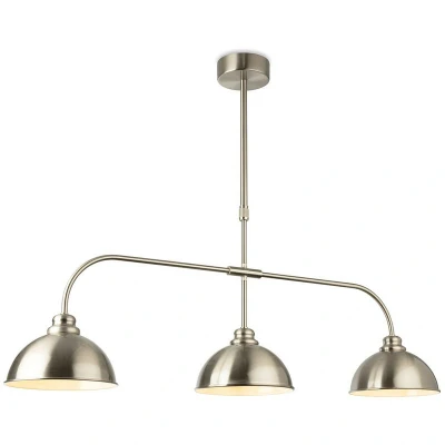 Image of Eagle Bar Pendant Light Brushed Steel