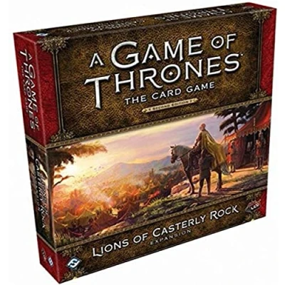 Image of A Game of Thrones The Card Second Edition Lions Casterly Rock