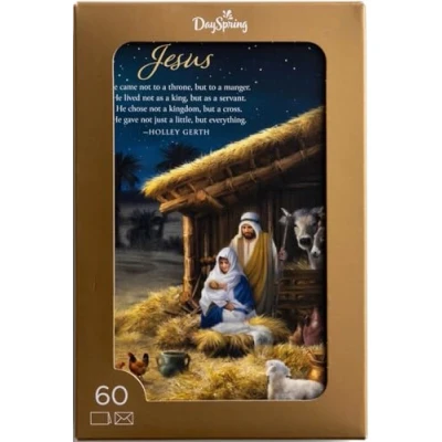 Image of DaySpring The Christmas Story: 60 Count Assorted Cards with Envelopes (J9695)