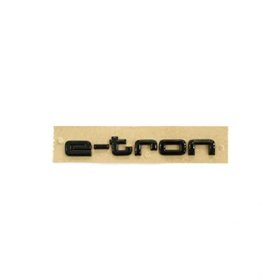 Image of Audi 4KE071803 Lettering e tron Black Tuning Edition Emblem