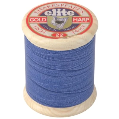 Image of That&#039;s Crackers! Blue Cotton Reel Design Tin 8cm x 6.5cm Mini Gift Cracker Filler