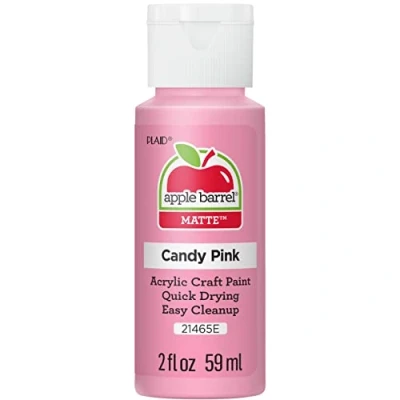 Image of Plaid:Craft Acrylic Paint, Candy Pink, 59.1 ml (Pack of 1)